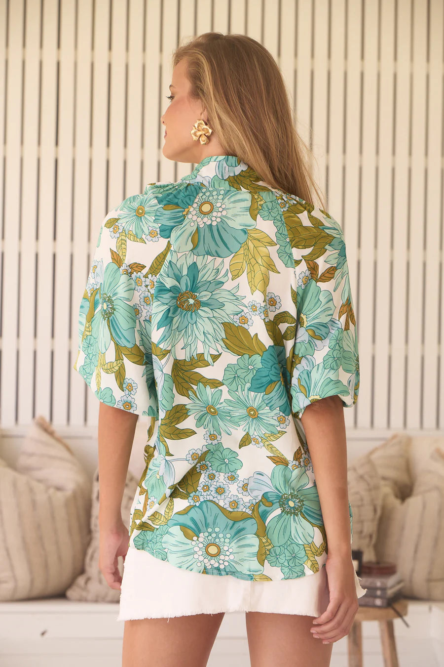 Amaya Print Imogen Blouse