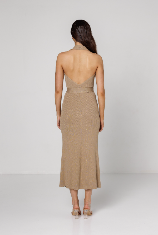 Goldie Dawn Halter Dress