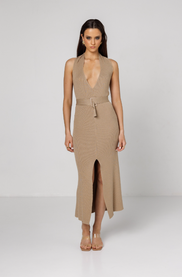 Goldie Dawn Halter Dress