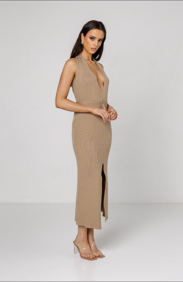 Goldie Dawn Halter Dress