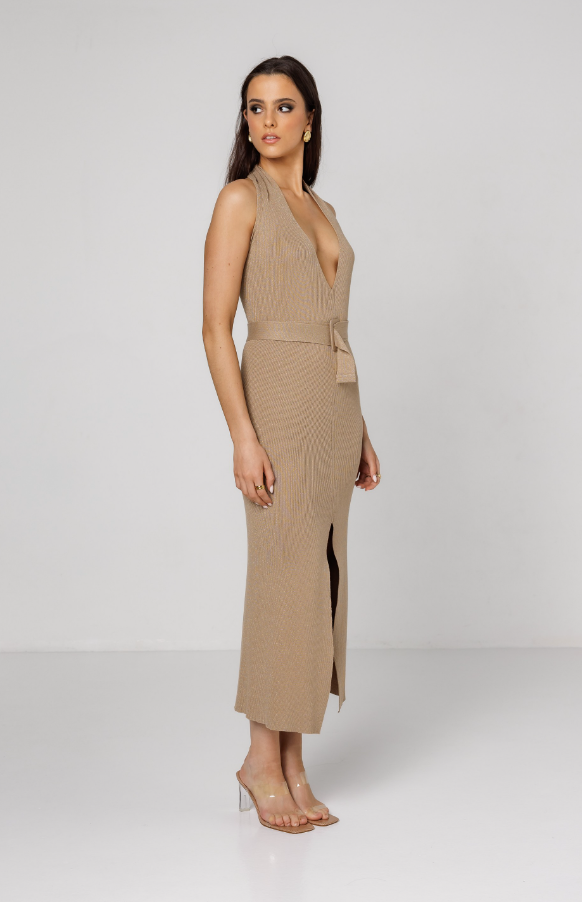Goldie Dawn Halter Dress