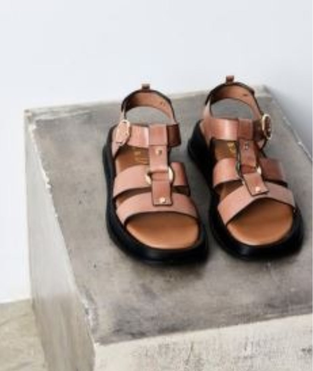 Espresso Tan Sandal