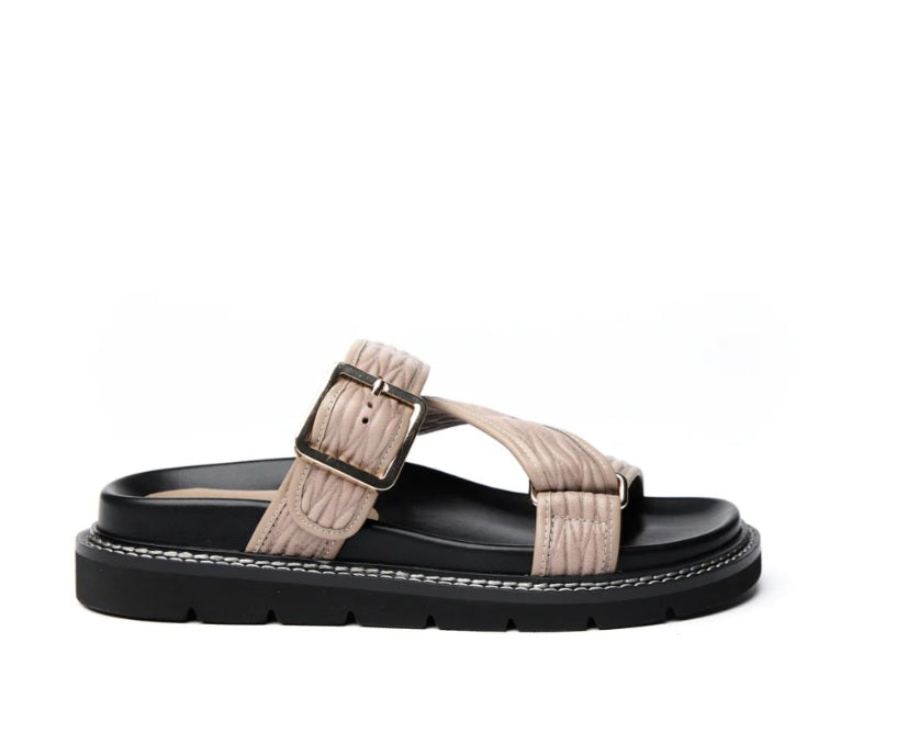 Mimosa Sandal - Taupe