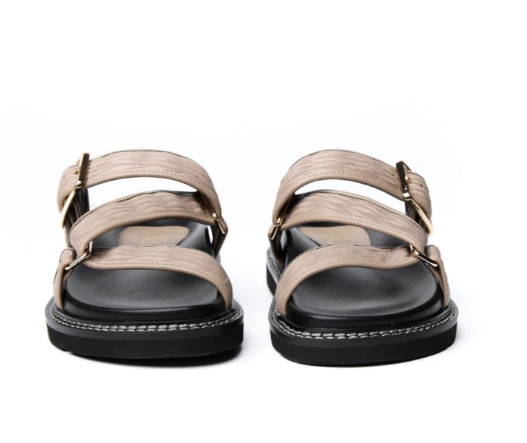Mimosa Sandal - Taupe