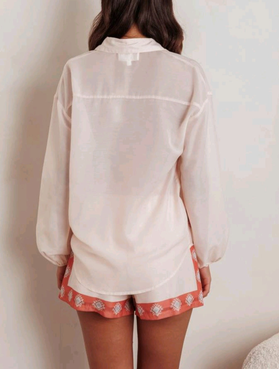 Coral Shorts Set