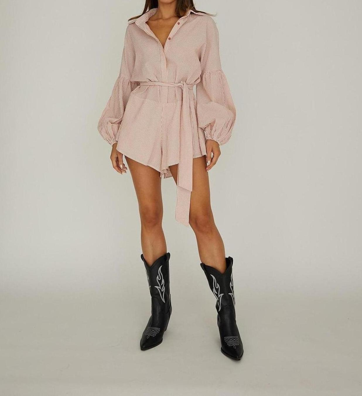 Terracotta Playsuit
