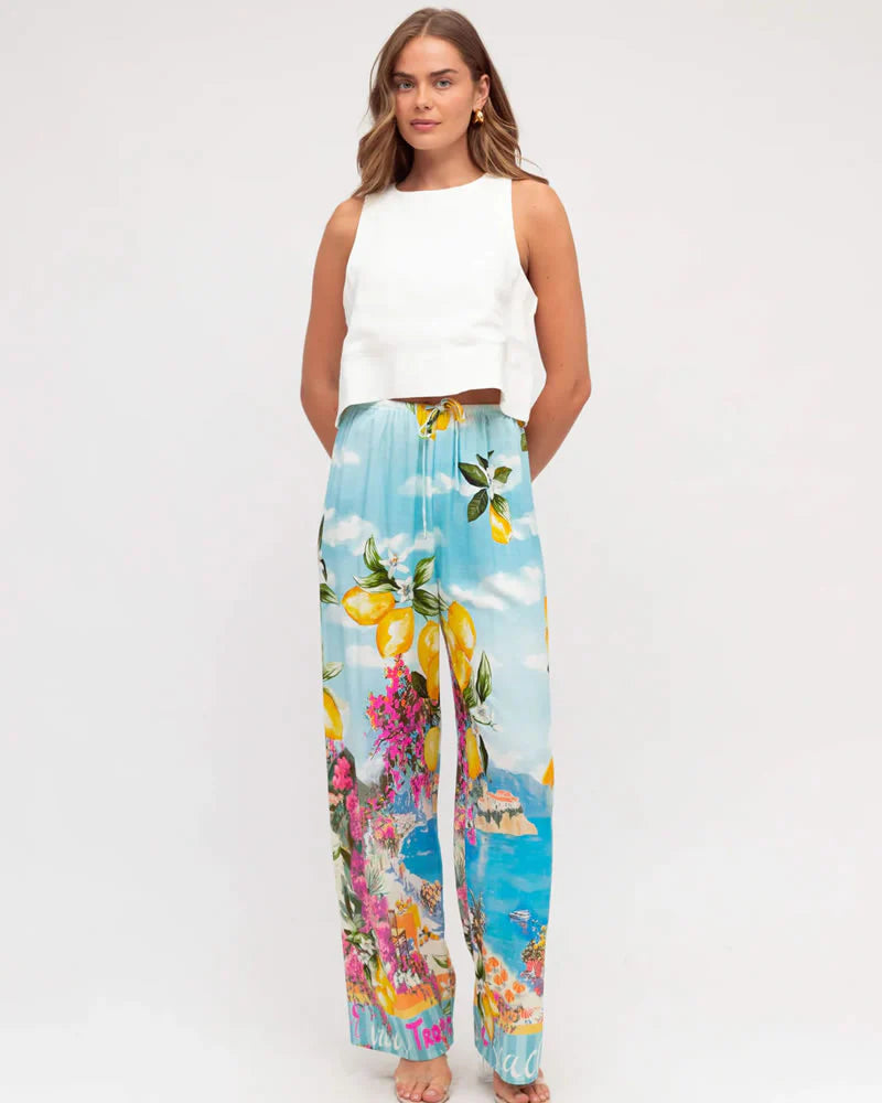 Limoncello Wide Leg Pants