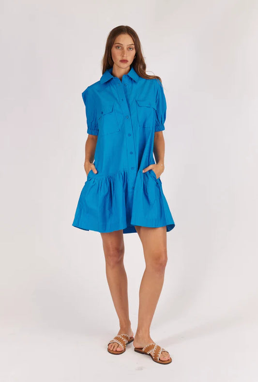 Giverny Dress - Cobalt Blue