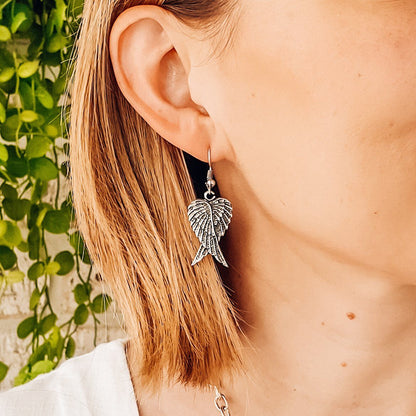 Anatolian Boho Earrings - Angel Wings