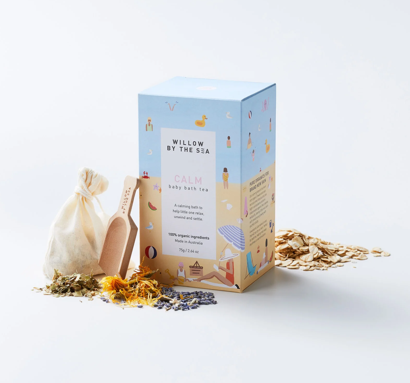 Willow by Sea - Calm Baby Bath Tea