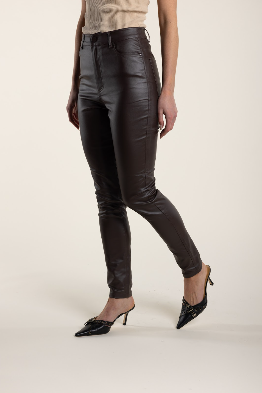 Coated Pull on Pant - Coco