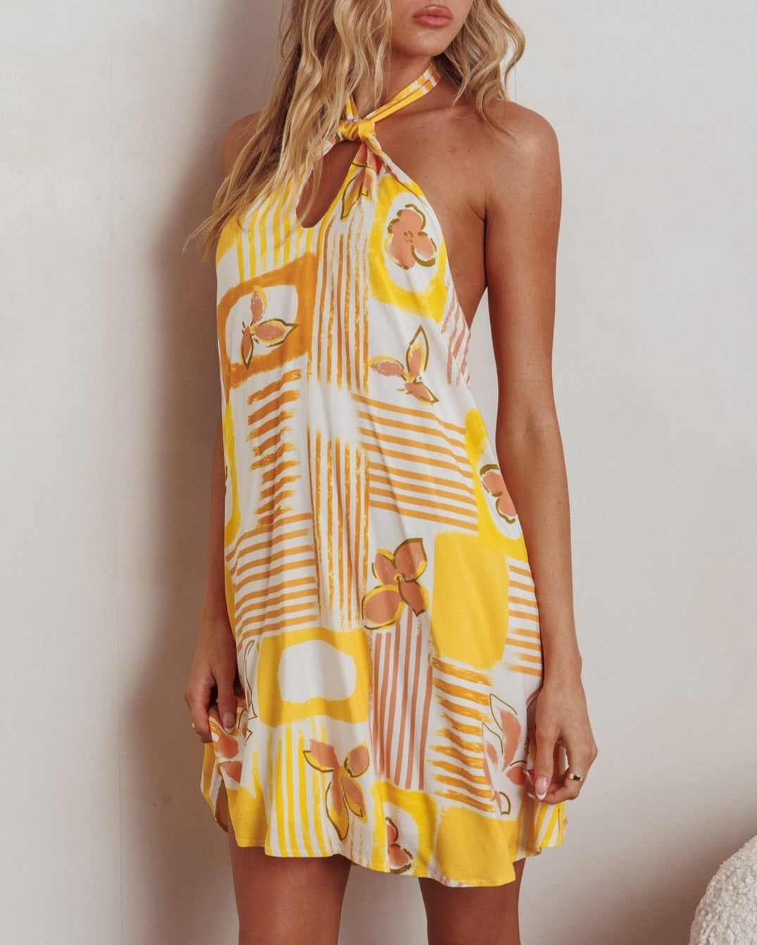 Sunshine Halter Dress