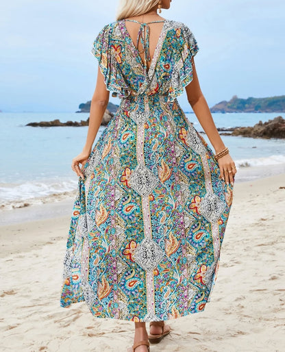 Paisley Maxi Dress