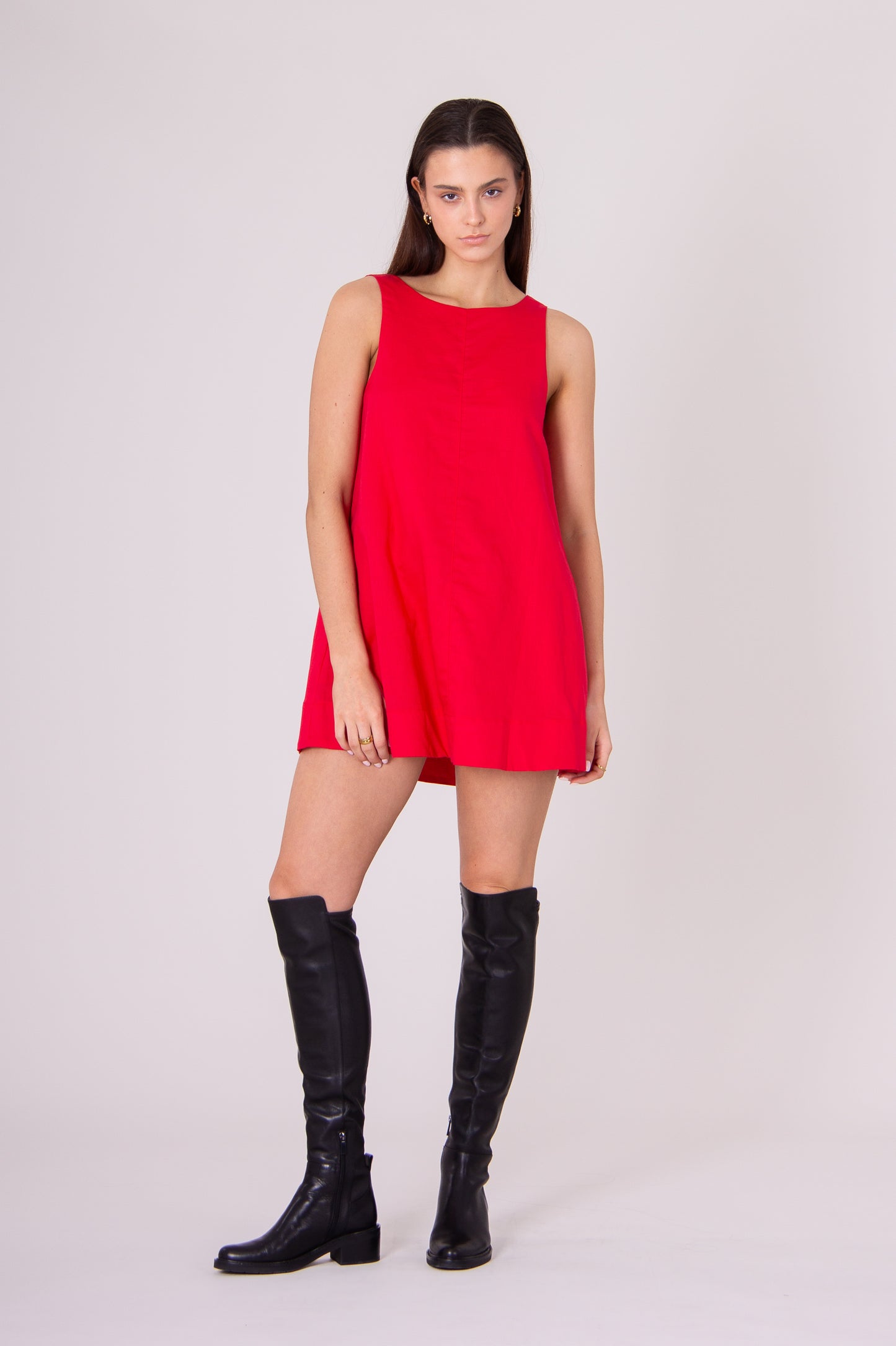 Twiggy Babydoll Mini - Red