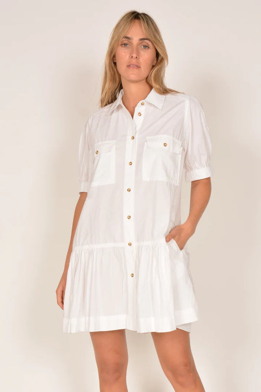 Giverny Dress - White