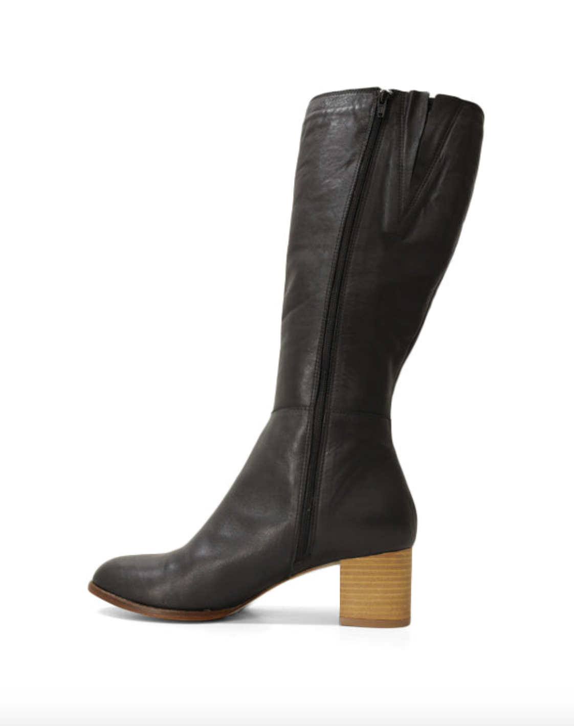 Bueno Emily Long Boots - black knee high boots