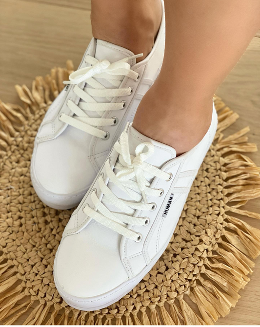 Cass White Sneaker - casual footwear